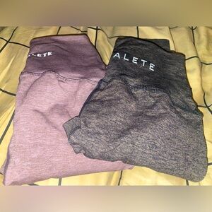2 pair of R6 Alphalete Leggings NWOT BOTH SIZE SMALL